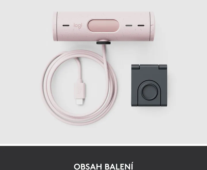 Ueb kamerë Logitech Brio 500 (960-001421), rozë - 10