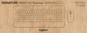 Set tastierë + maus Logitech MK650 (920-011004), i zi