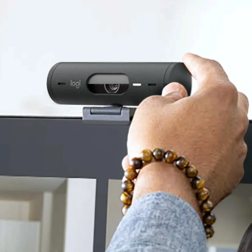 Kamerë Logitech Brio 500 960-001422, Full HD, grafit - 12