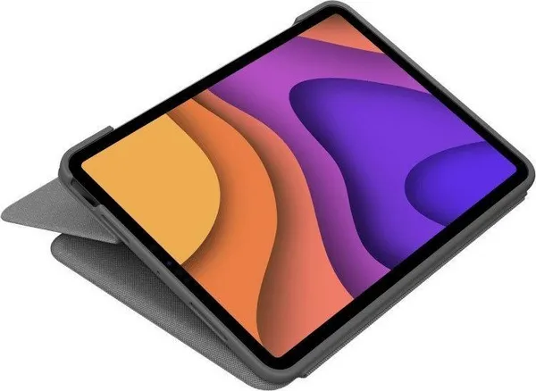 Mbështjellës dhe tastierë Logitech Folio Touch për iPad Air® (4th & 5th generation), US, i hirtë - 2