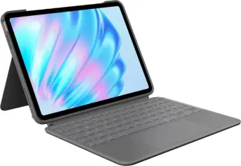 Tastierë për tablet Logitech Combo Touch, 10.9", e hirtë
