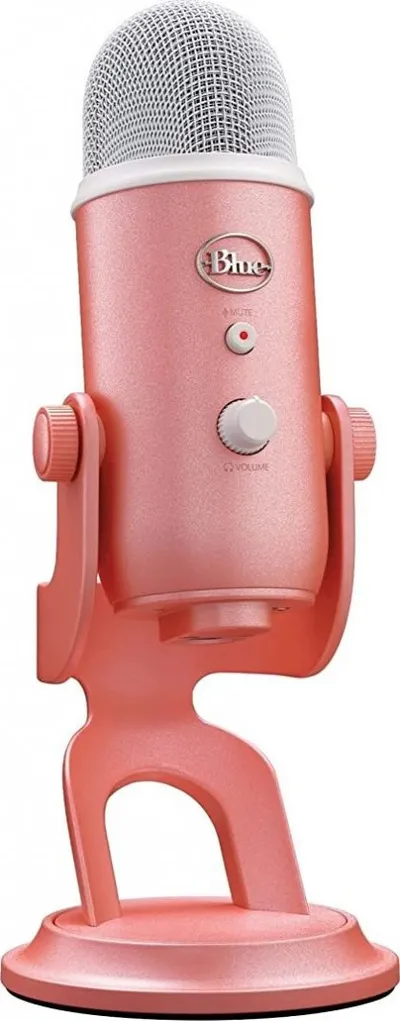 Mikrofon Logitech Blue Yeti USB, rozë - 1
