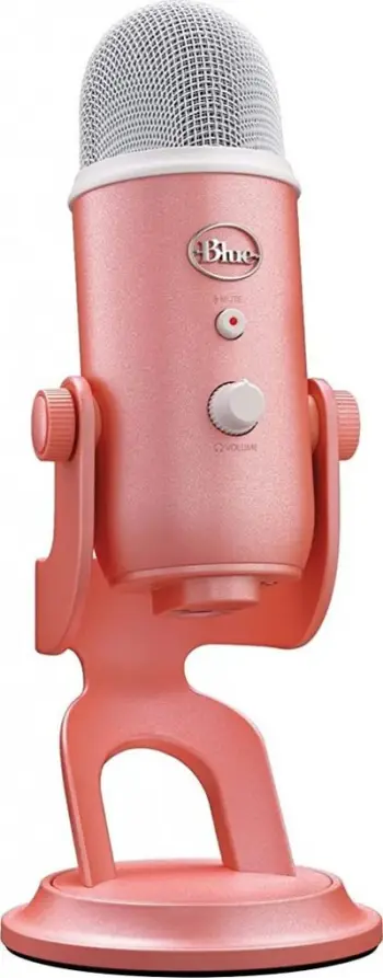 Mikrofon Logitech Blue Yeti USB, rozë