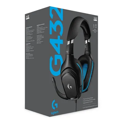 Kufje Logitech G432, të zeza - 5