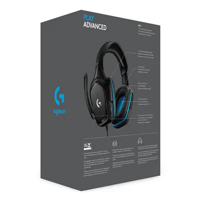 Kufje Logitech G432, të zeza - 7