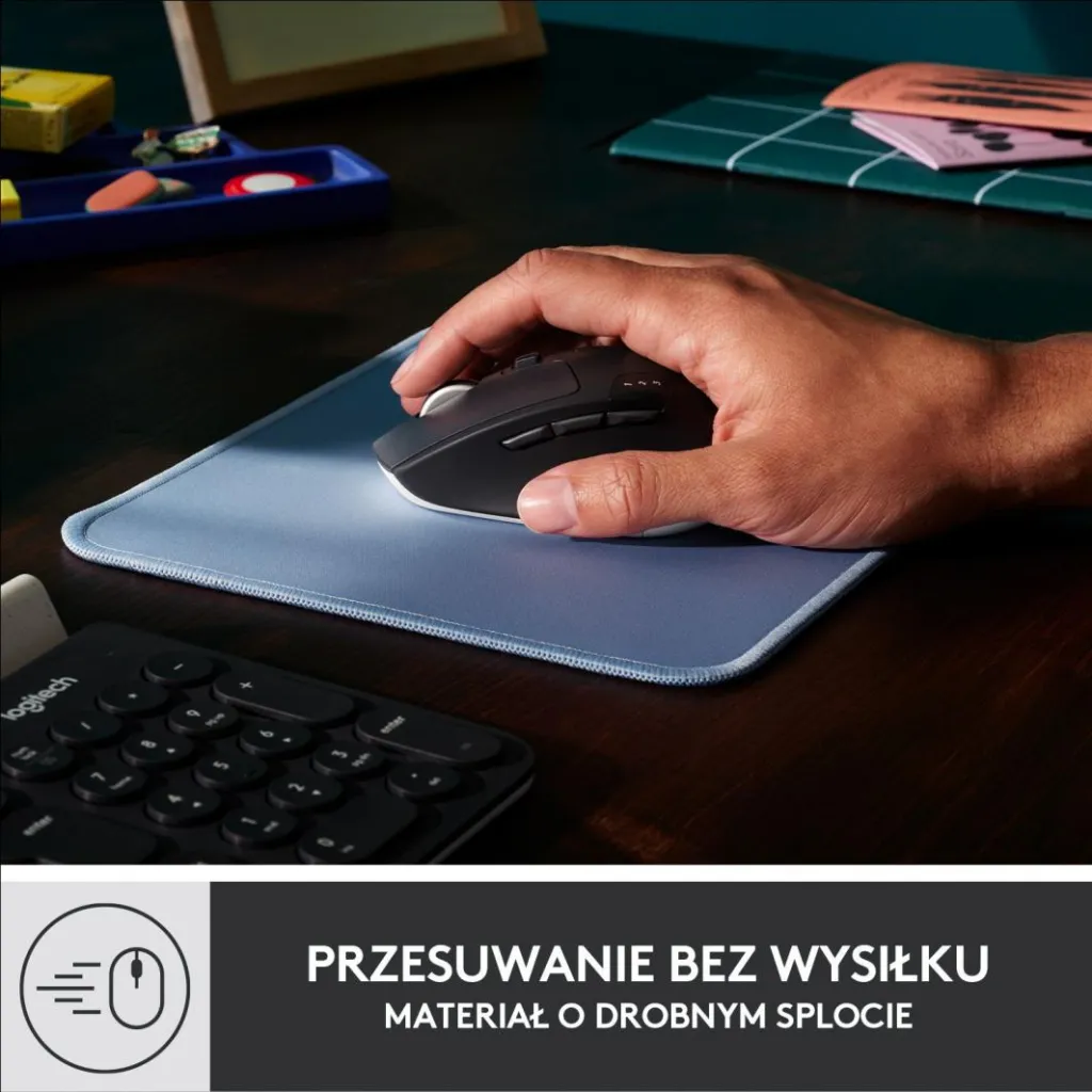 Mauspad Logitech Studio Series, e kaltër - 2