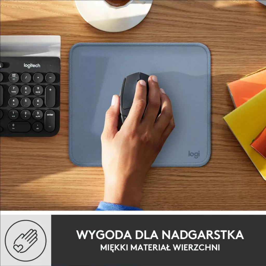 Mauspad Logitech Studio Series, e kaltër - 6
