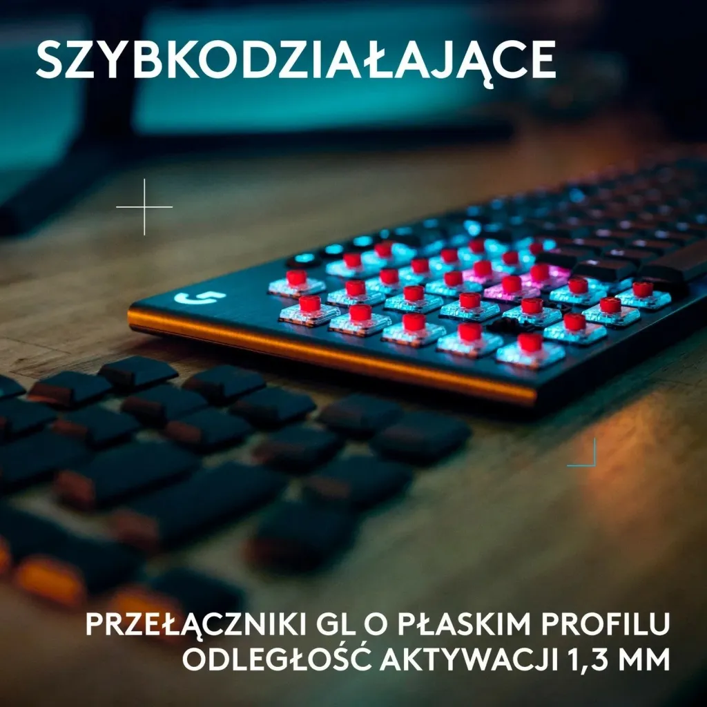 Tastierë gaming Logitech G915 X GL, RGB, e zezë - 2