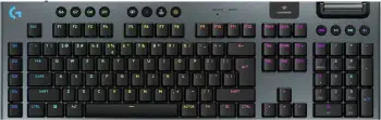 Tastierë gaming Logitech G915 X GL, RGB, e zezë