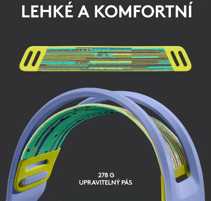 Kufje Logitech G733 Lightspeed, vjollcë - 2