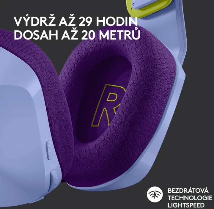 Kufje Logitech G733 Lightspeed, vjollcë - 3