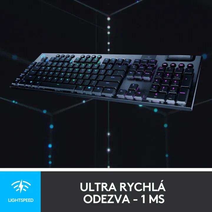 Tastierë Logitech G915 Lightspeed, GL Linear, US - 8