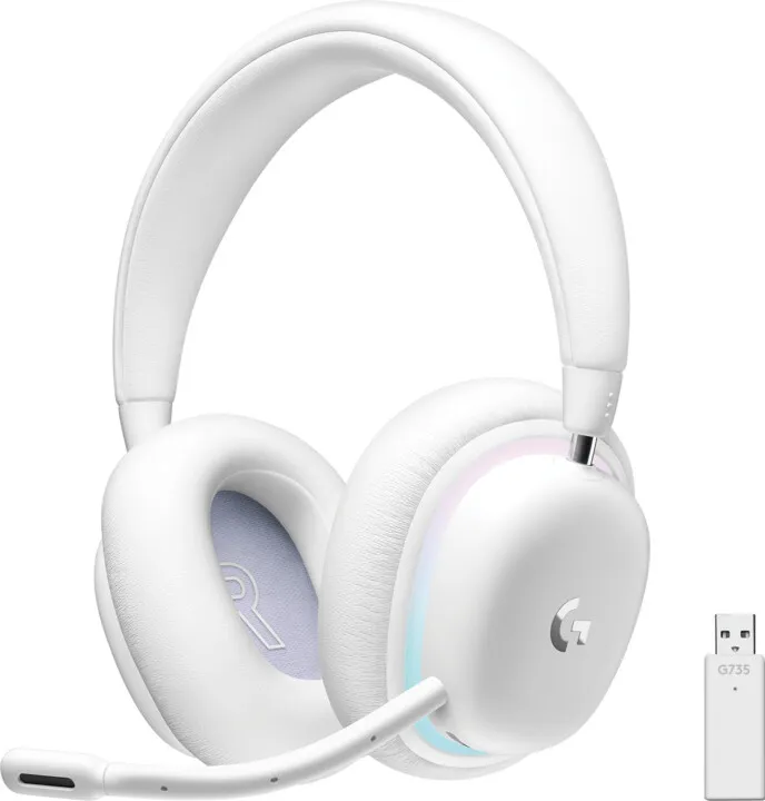 Kufje Logitech G735, të bardha - 1