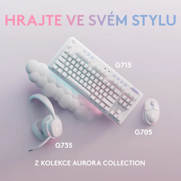 Kufje Logitech G735, të bardha - 9