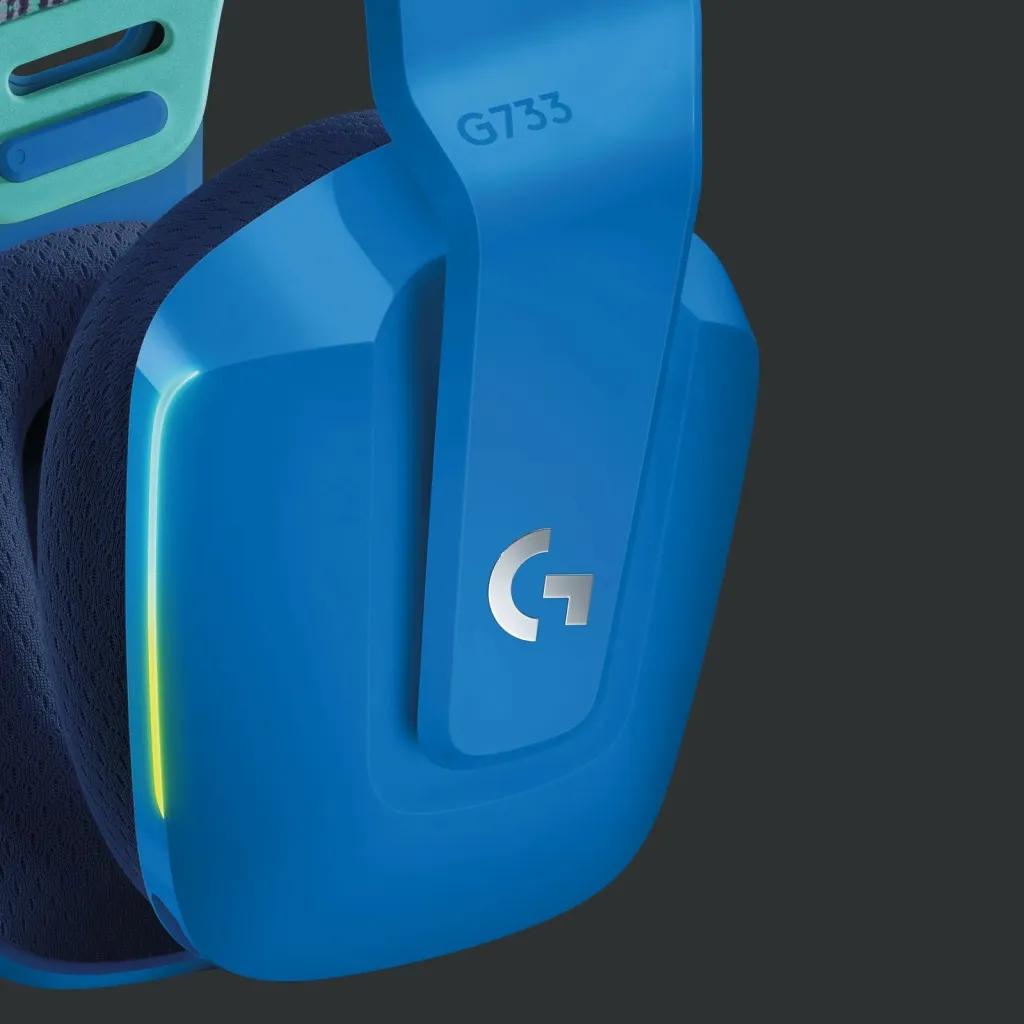 Kufje Logitech G733 Lightspeed, të kaltra - 11