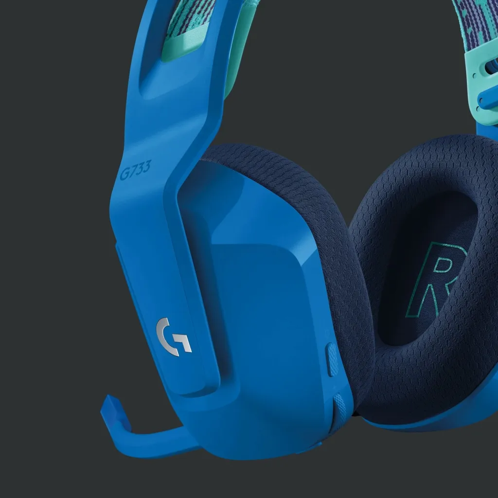 Kufje Logitech G733 Lightspeed, të kaltra - 12