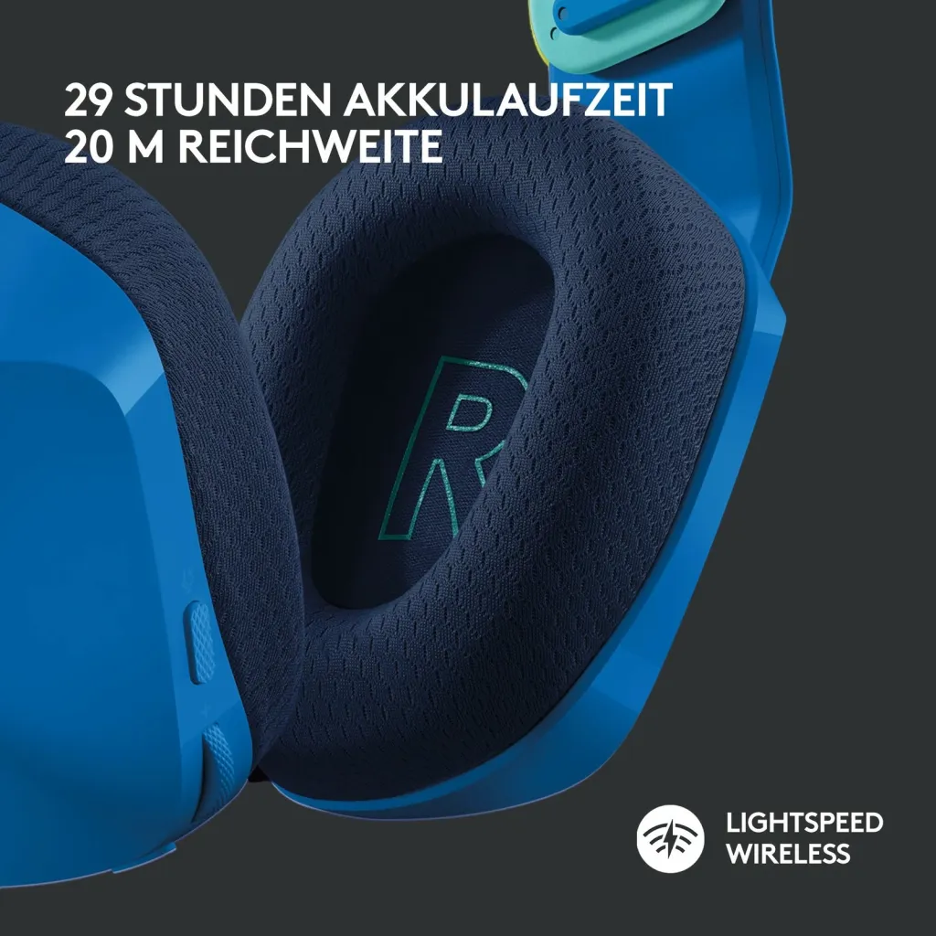 Kufje Logitech G733 Lightspeed, të kaltra - 15