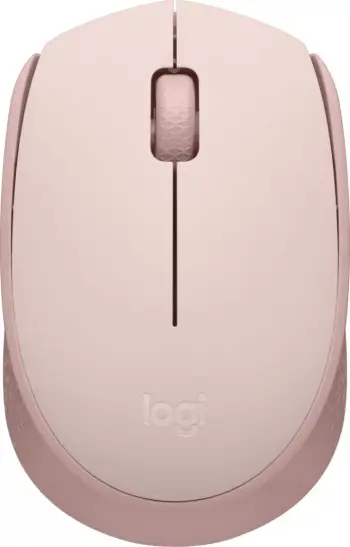 Maus Logitech M171, wireless, USB, rozë