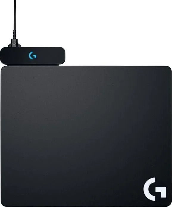 Mauspad me sistem karikues Logitech Powerplay (943-000110), M, i zi - 1