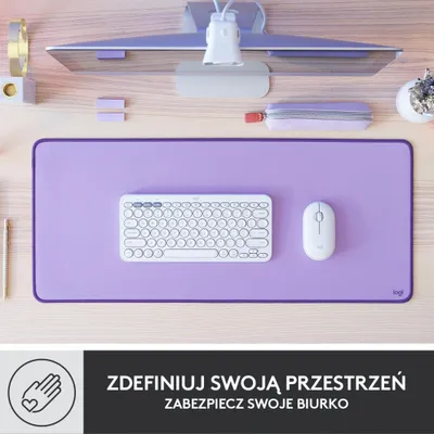 Mauspad Logitech Desk Mat Studio Series, vjollcë - 1