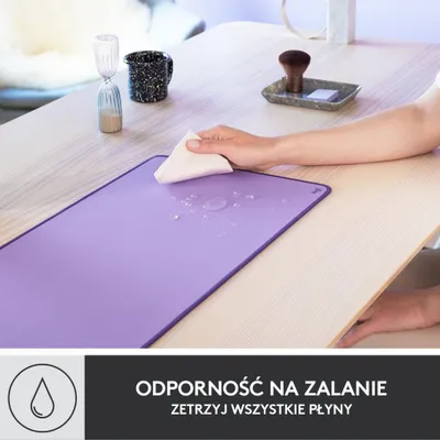 Mauspad Logitech Desk Mat Studio Series, vjollcë - 2