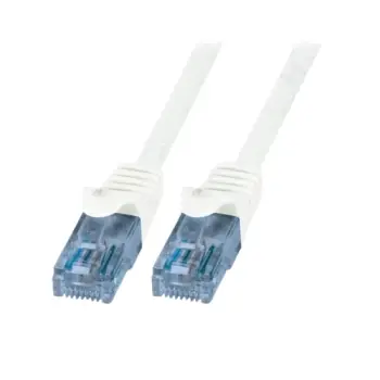 Kabllo Logilink 3m, Cat.6A, U/UTP, EconLine, e bardhë