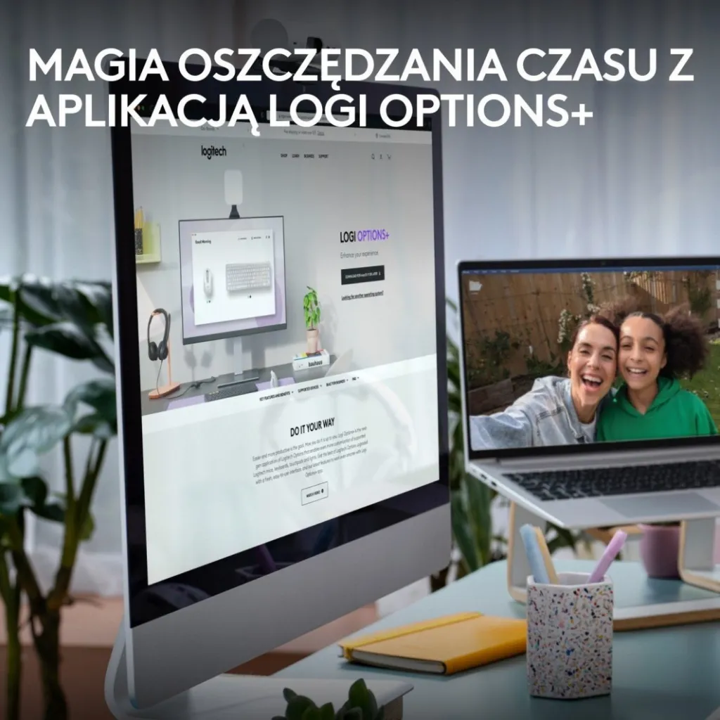 Tastierë Logitech K950, wireless, US INTL, e bardhë - 4