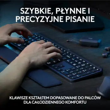 Tastierë Logitech MX, wireless, US, grafit