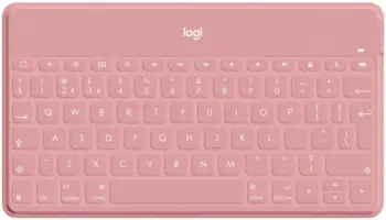 Tastierë Logitech Keys-To-Go, Bluetooth, Dutch/English, rozë