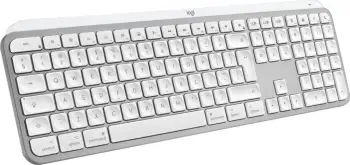 Tastierë Logitech MX, wireless, US INTL, e bardhë dhe e hirtë