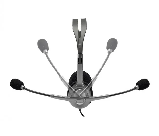 Kufje Logitech H111, të zeza/ hirta - 3