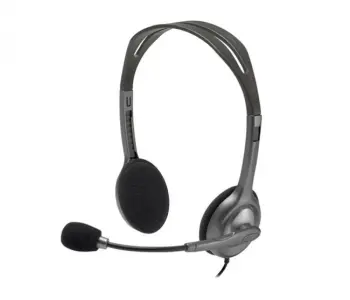 Kufje Logitech H111, të zeza/ hirta
