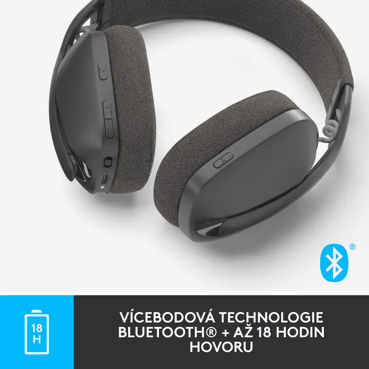 Kufje Logitech Zone Vibe 100, gri - 5