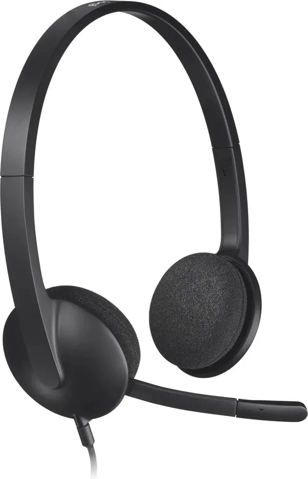Kufje Logitech H340, MIC, ANC, të kuqe - 2