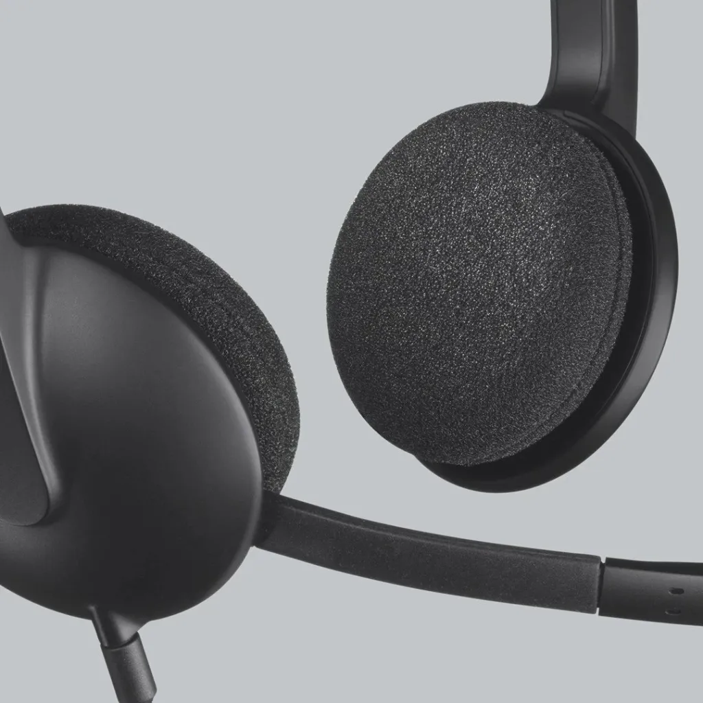 Kufje Logitech H340, MIC, ANC, të kuqe - 18