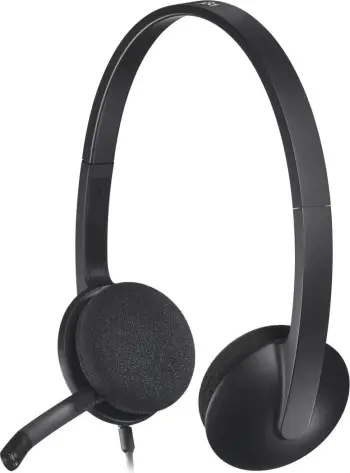 Kufje Logitech H340, MIC, ANC, të kuqe