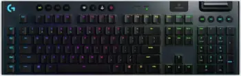 Tastierë Logitech G915 TKL Lightspeed, GL Clicky, US, e zezë