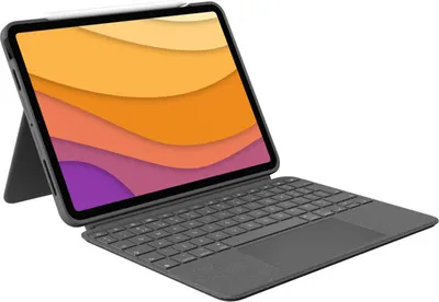 Tastierë Logitech Combo Touch për iPad Air (4th & 5th),e hirtë - 1