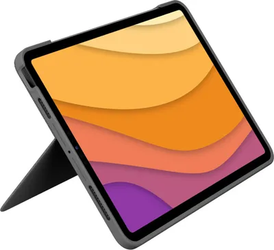 Tastierë Logitech Combo Touch për iPad Air (4th & 5th),e hirtë - 3
