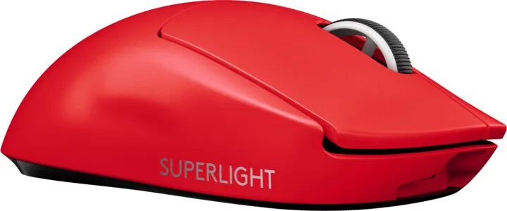 Maus Logitech G Pro X Superlight, i kuq - 3