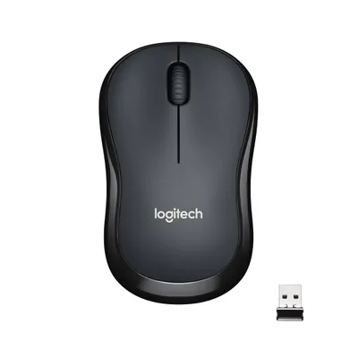 Maus Logitech M220, RF Wireless, i hirtë - 1
