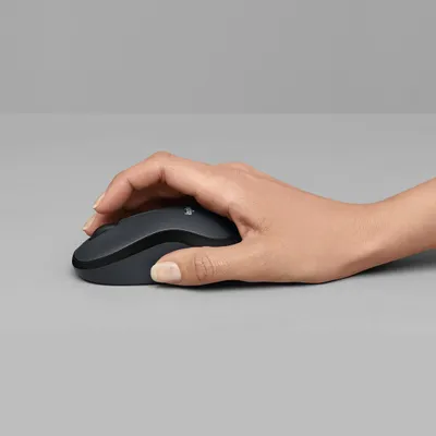 Maus Logitech M220, RF Wireless, i hirtë - 3
