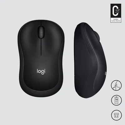 Maus Logitech M220, RF Wireless, i hirtë - 7