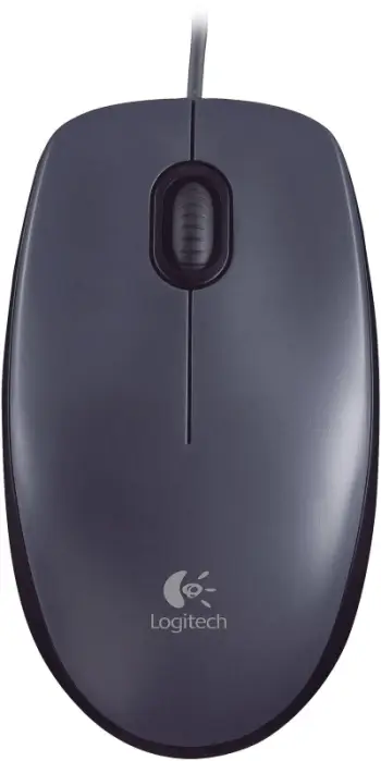 Maus Logitech M90, USB Type-A, i hirtë
