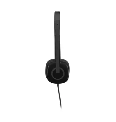 Kufje Logitech H151, me kabllo, të zeza - 4