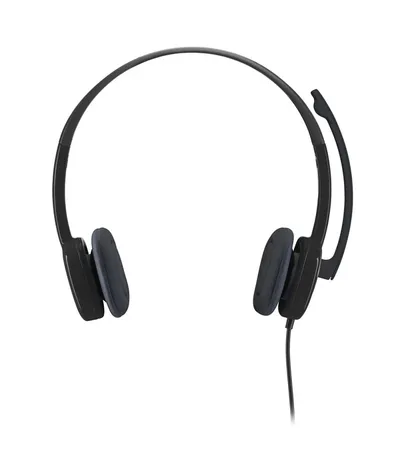Kufje Logitech H151, me kabllo, të zeza - 5
