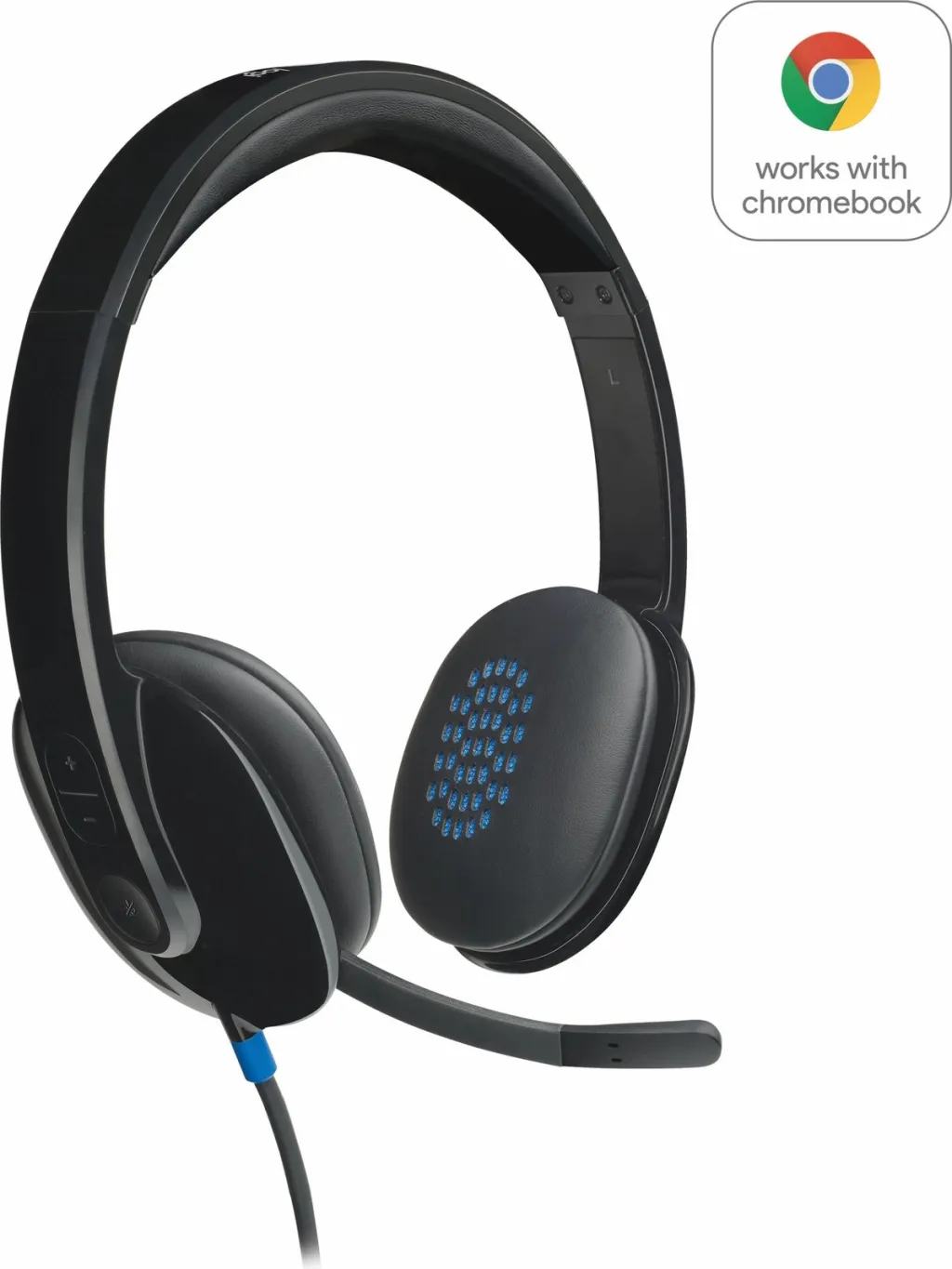 Kufje Logitech H540, me kabllo, të zeza - 2