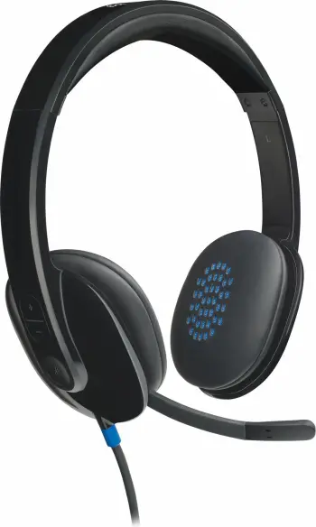 Kufje Logitech H540, me kabllo, të zeza