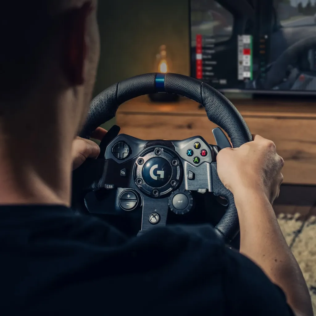 Set timon dhe pedale Logitech G G923 Racing për Xbox X|S, Xbox One & PC - 5