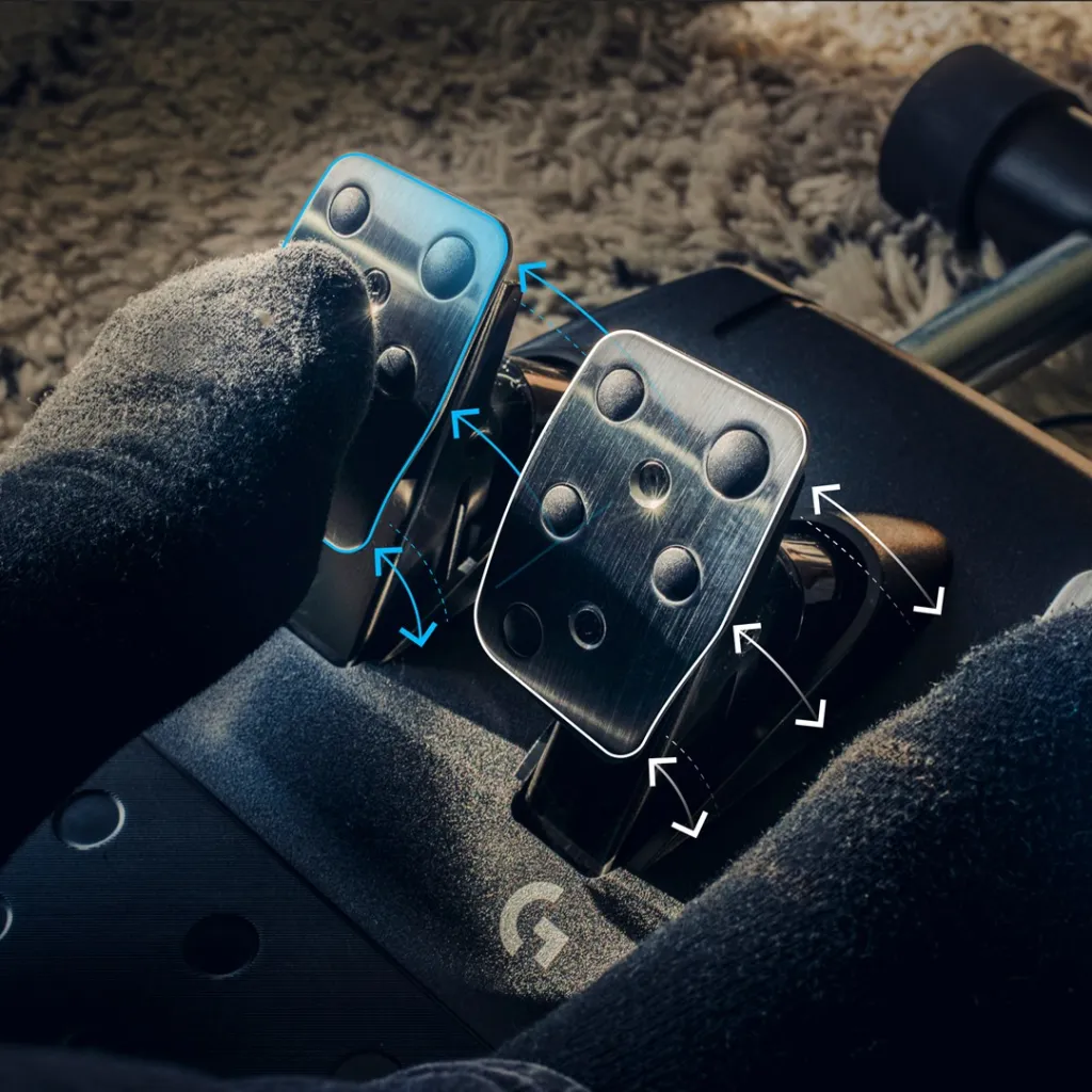 Set timon dhe pedale Logitech G G923 Racing për Xbox X|S, Xbox One & PC - 7